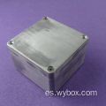 Caja de aluminio pequeña Caja de aluminio impermeable IP67 Caja de aluminio para electrónica AWP505 con tamaño 120 * 120 * 80 mm